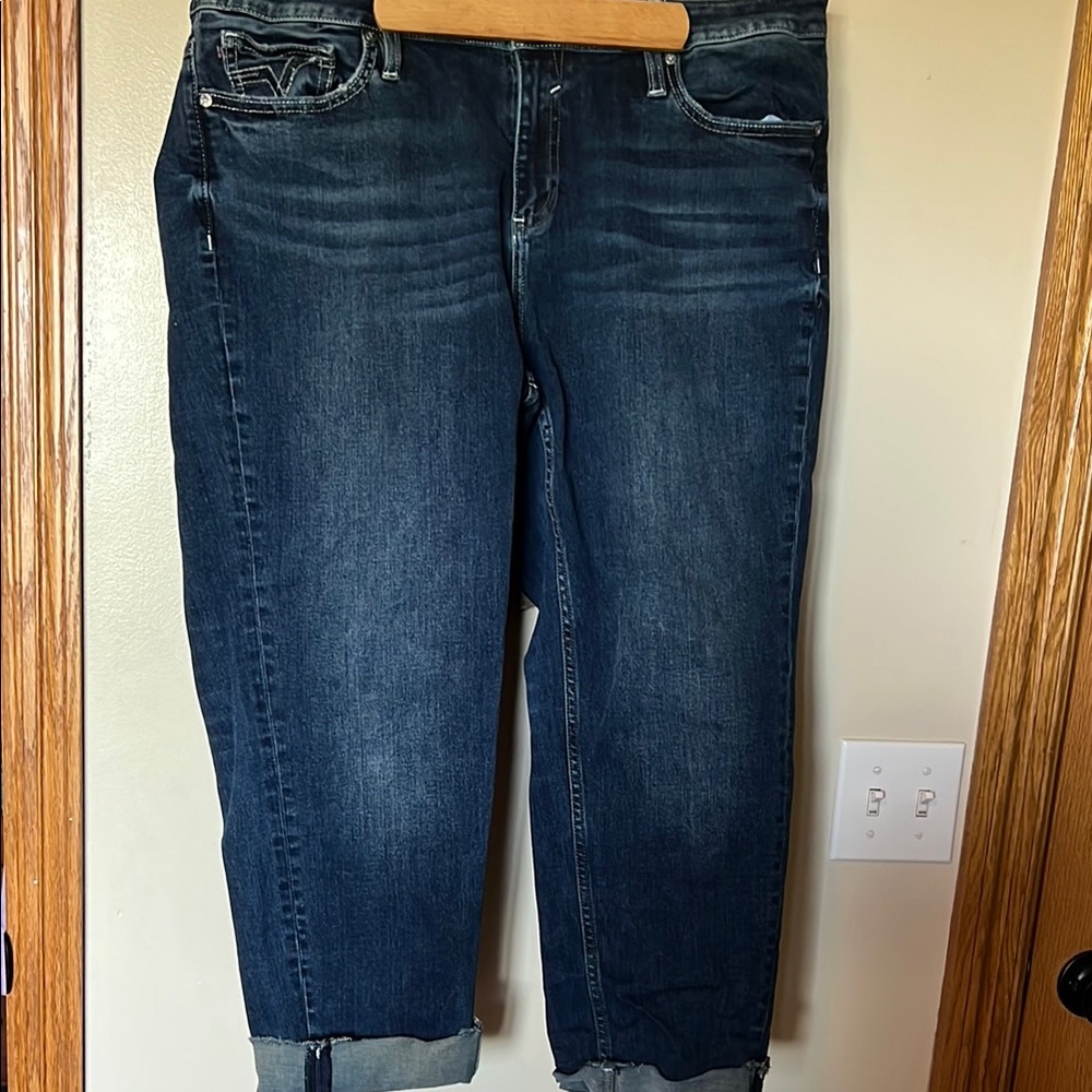 Vigoss Dark Blue Ankle Jeans Never Worn